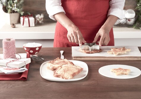 Estrellas de Tostadas francesas con Nutella® 3 | Nutella Estrellas de Tostadas francesas con Nutella® 3 | Nutella