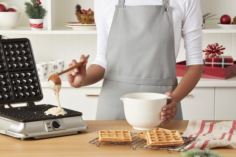 Waffles de árbol de Navidad con Nutella® untable de avellana 3 | Nutella Waffles de árbol de Navidad con Nutella® untable de avellana 3 | Nutella