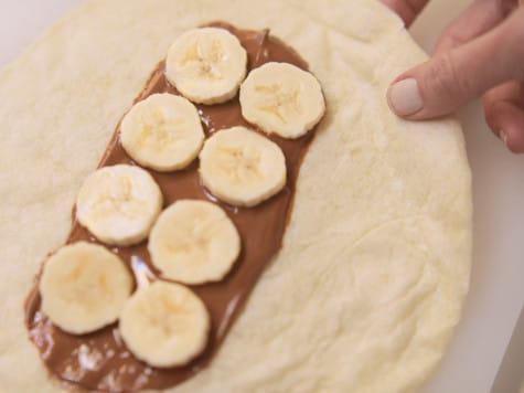 burritos nutella con platano paso 2 