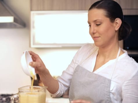  Pan de elote con Nutella Paso 2
