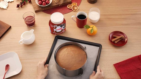 Bizcocho de Naranja Sin Gluten de Nutella® 4