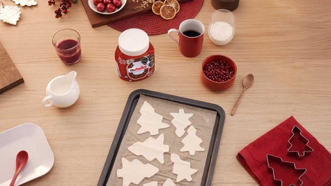 Mini Árbol de Hojaldre de Nutella® 1