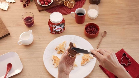 Mini Árbol de Hojaldre de Nutella® 3