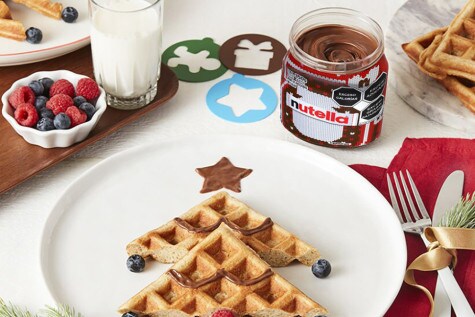 waffle nutella