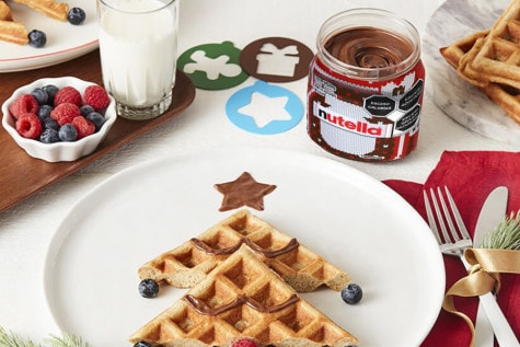 waffle nutella