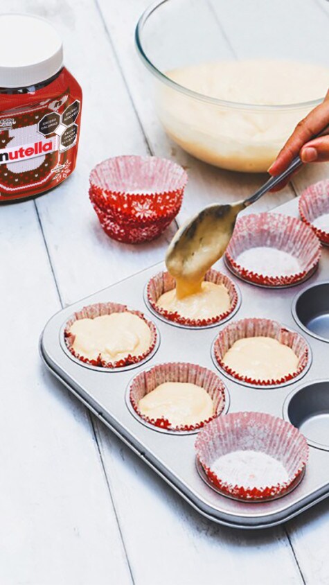 Muffins festivos de Nutella® Step 2 | Nutella®