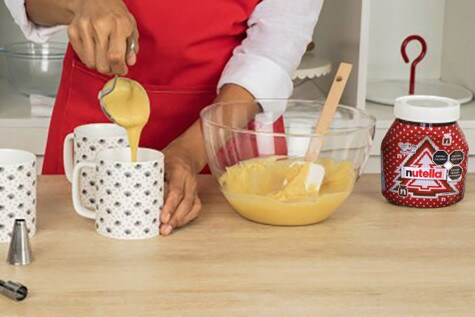Mug Cake con Nutella® paso 3