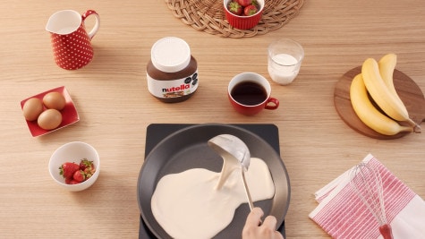 Nutella®  para crepas enrolladas 2