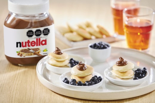 Hotcakes con arándanos