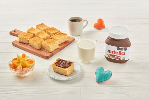 Receta de Tabasco reinterpretada con Nutella, sabores intensos y guarnición fresca.