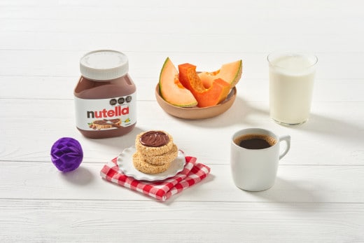 Alegrías de amaranto con Nutella®