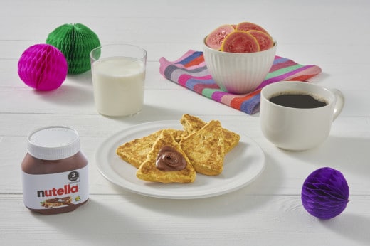 Tlaxcales con Nutella®