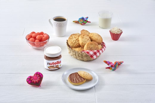 Johnny Cakes con Nutella®