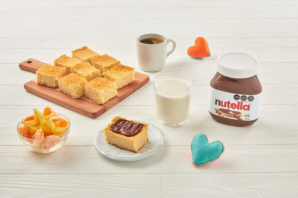 Receta de Tabasco reinterpretada con Nutella, sabores intensos y guarnición fresca.