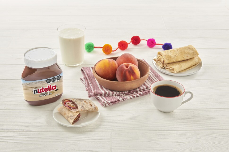 Burritos con Nutella®