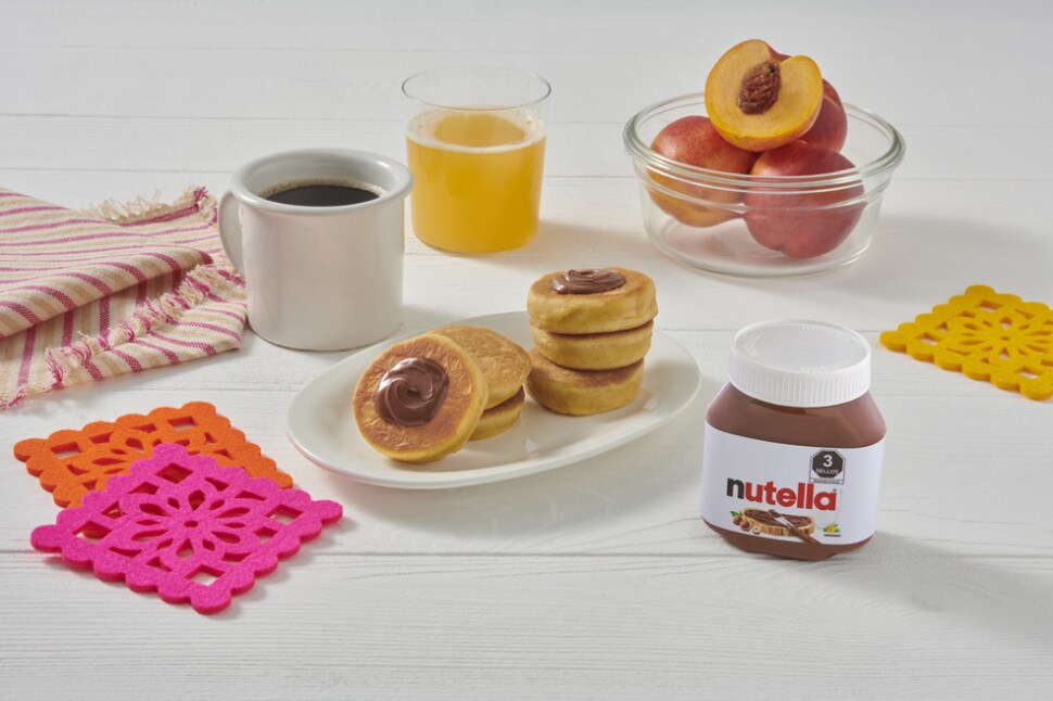 Gorditas de nata con Nutella®