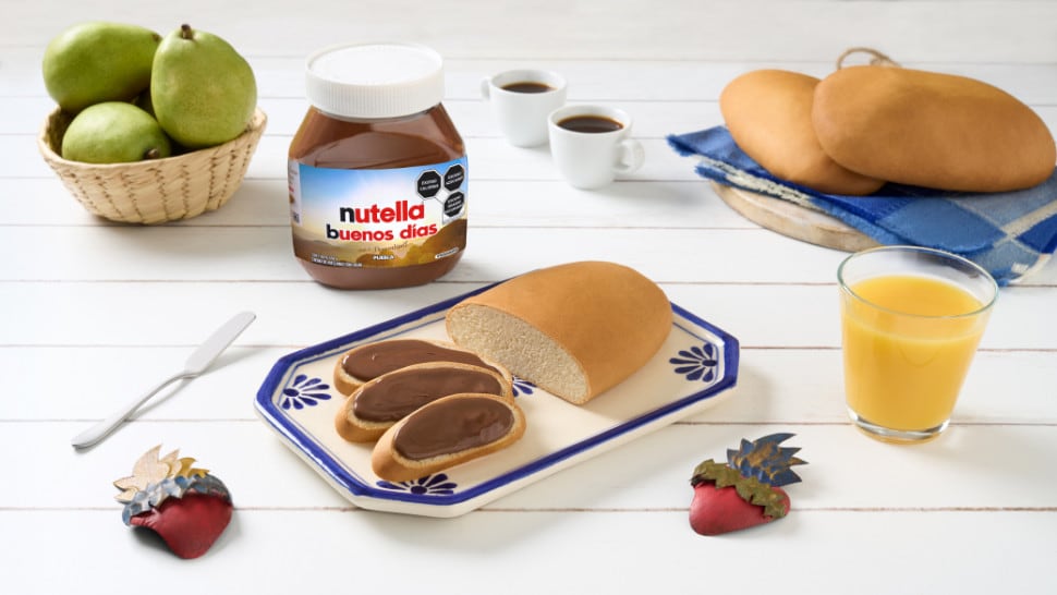 Nutella® y Pan de Burro con Masa Madre