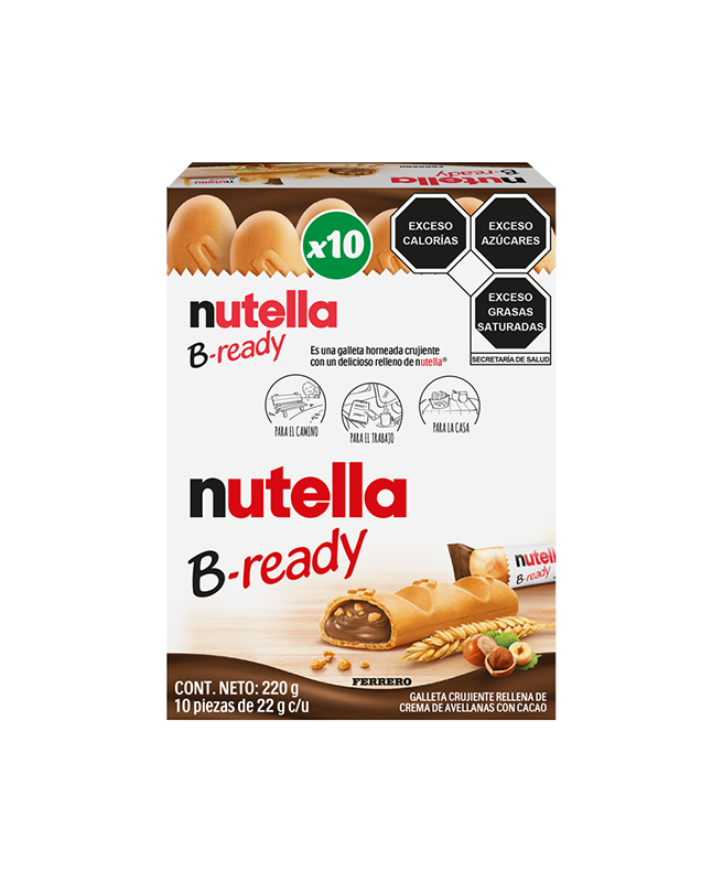 Nutella B-Ready, 10x