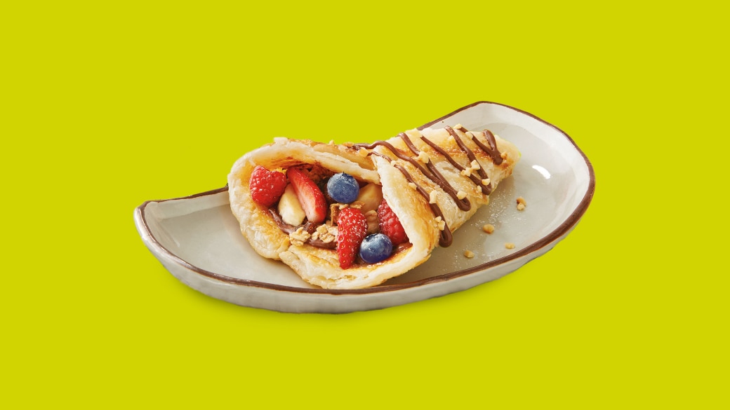 Roti Canai Fruit Wrap with Nutella®