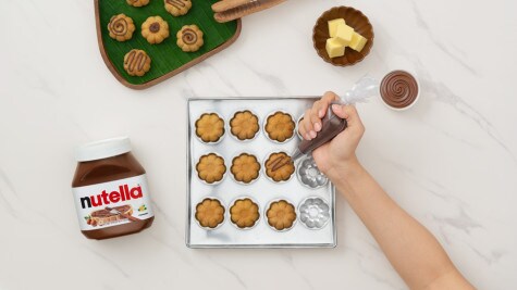 Kuih Bahulu with Nutella®