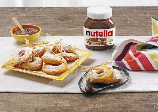 Pancakes au Nutella® et aux pommes | Nutella