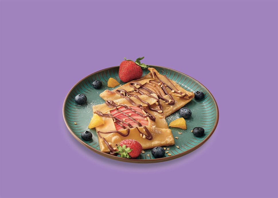 Nutella Fruity Galettes