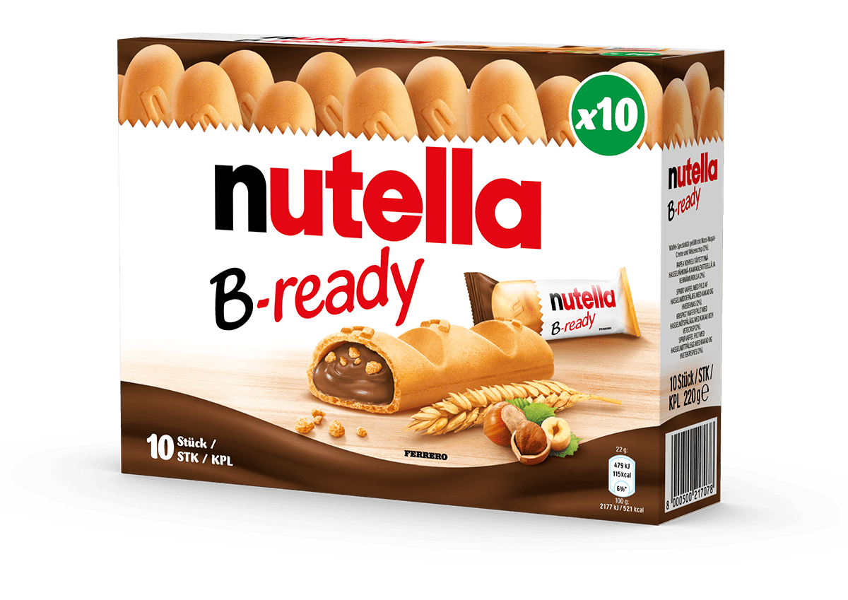 Nutella B-ready x10 | Nutella