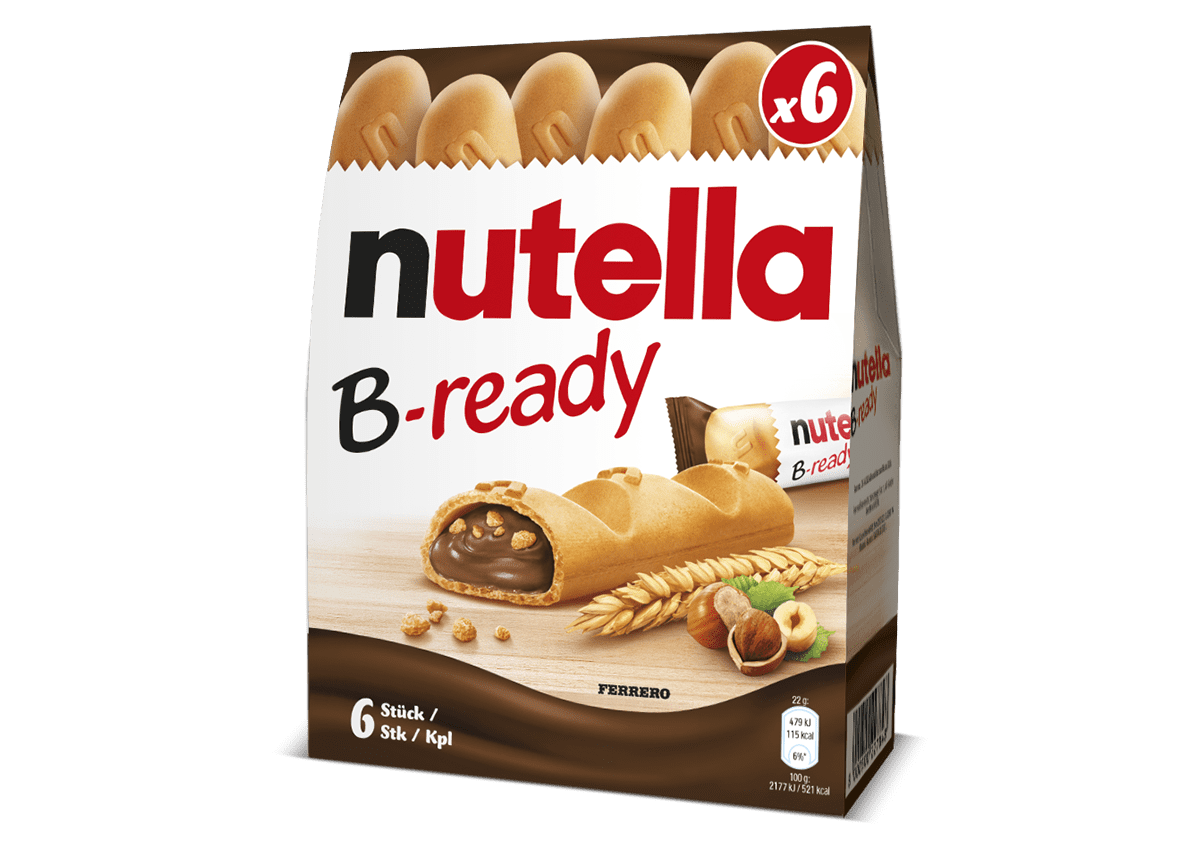 Nutella B-ready x6 | Nutella