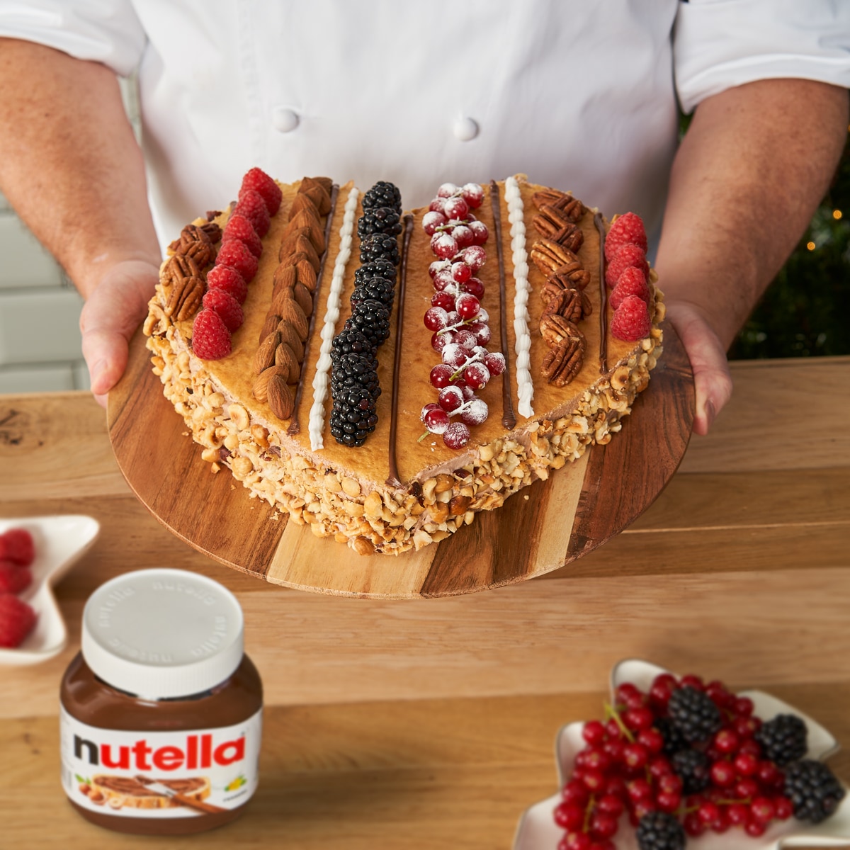 De Nutella<sup>®</sup> kersttaart
