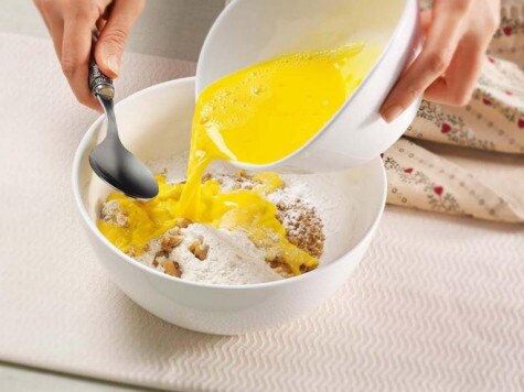 Muffins met Nutella® en walnoten - STAP 1