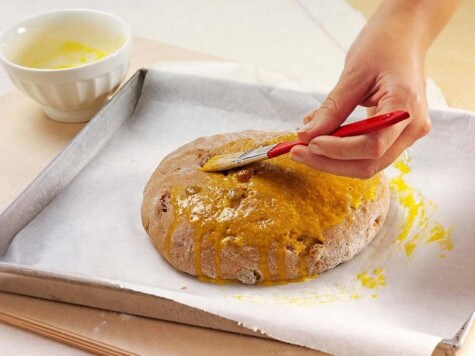 Most- en rozijnenbrood met Nutella® - STAP 3 Most- en rozijnenbrood met Nutella® - STAP 3