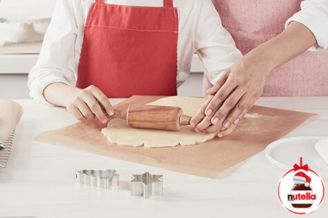 Amandelzandgebak met Nutella® 2 | Nutella Amandelzandgebak met Nutella® 2 | Nutella