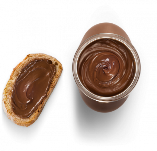 Kwaliteitsbrood en pot | Nutella