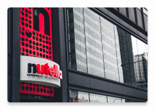 Cafe Chicago ingang | Nutella