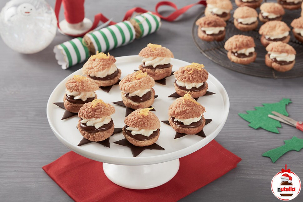 Soesjes met sinaasappelslagroom en Nutella® | Nutella