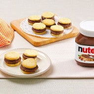 Two-tone biscuits with Nutella®