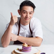 Ube Nutella® Souffle Pancakes