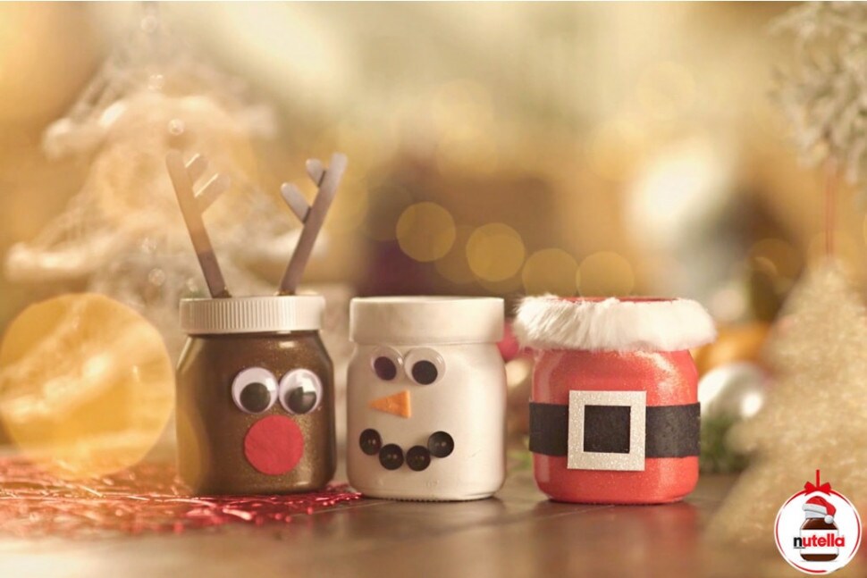 Nutella Christmas Characters