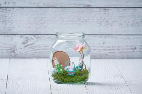 Do it Yourself Events ideas. Nutella® Creative Easter Jar: step 2