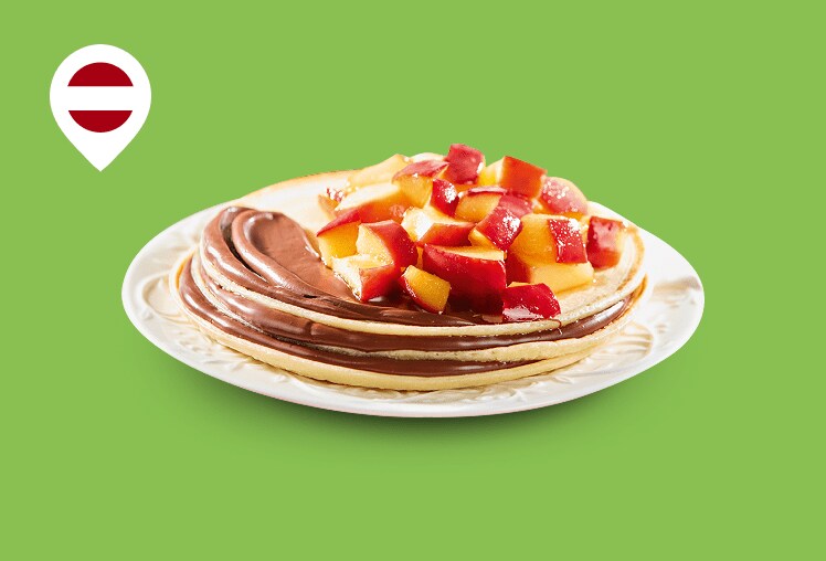 Pankūkas z kremem NUTELLA®