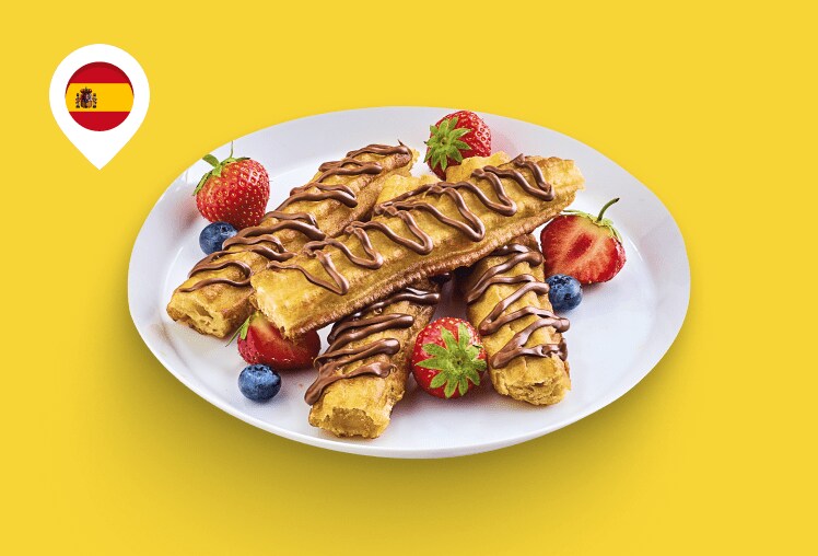Churros<br>z kremem NUTELLA®