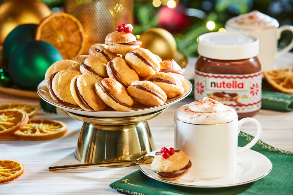 Baletki biszkoptowe z kremem Nutella® na Święta