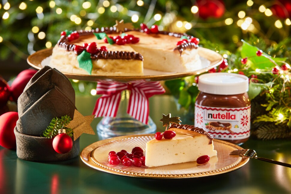 Sernik "z wiaderka" z kremem Nutella®