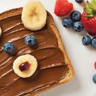 Niedźwiedzie tosty z kremem Nutella® 