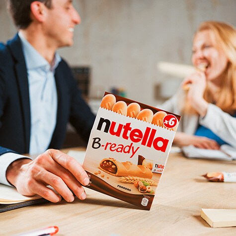 Nutella® B-ready- jak wygląda opakowanie batonika z kremem Nutella®