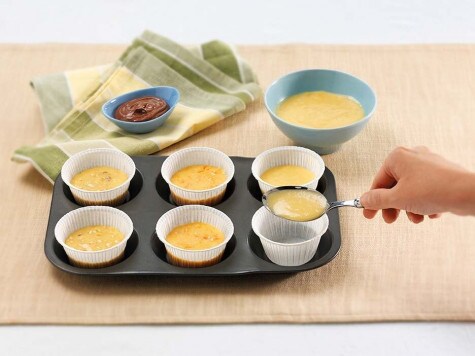 Muffinki w trzech smakach z NUTELLA® - krok 3 Muffinki w trzech smakach z NUTELLA® - krok 3