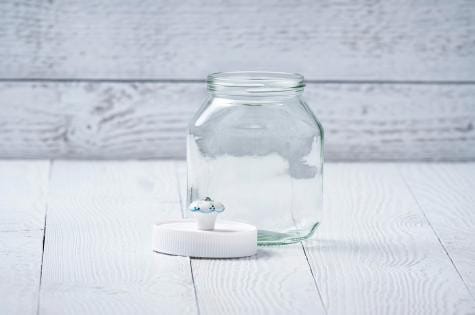 Słoik Nutella® na prezent - krok 1