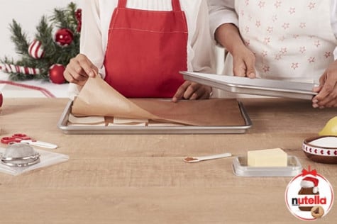 Ciasto filo z jabłkiem i kremem Nutella® 2 | Nutella