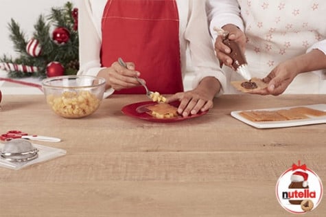 Ciasto filo z jabłkiem i kremem Nutella® 5 | Nutella