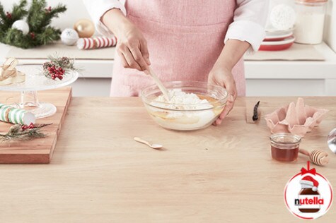Struffoli z kremem Nutella® 1 | Nutella Przygotowanie ciasta zgodnie z przepisem na struffoli
